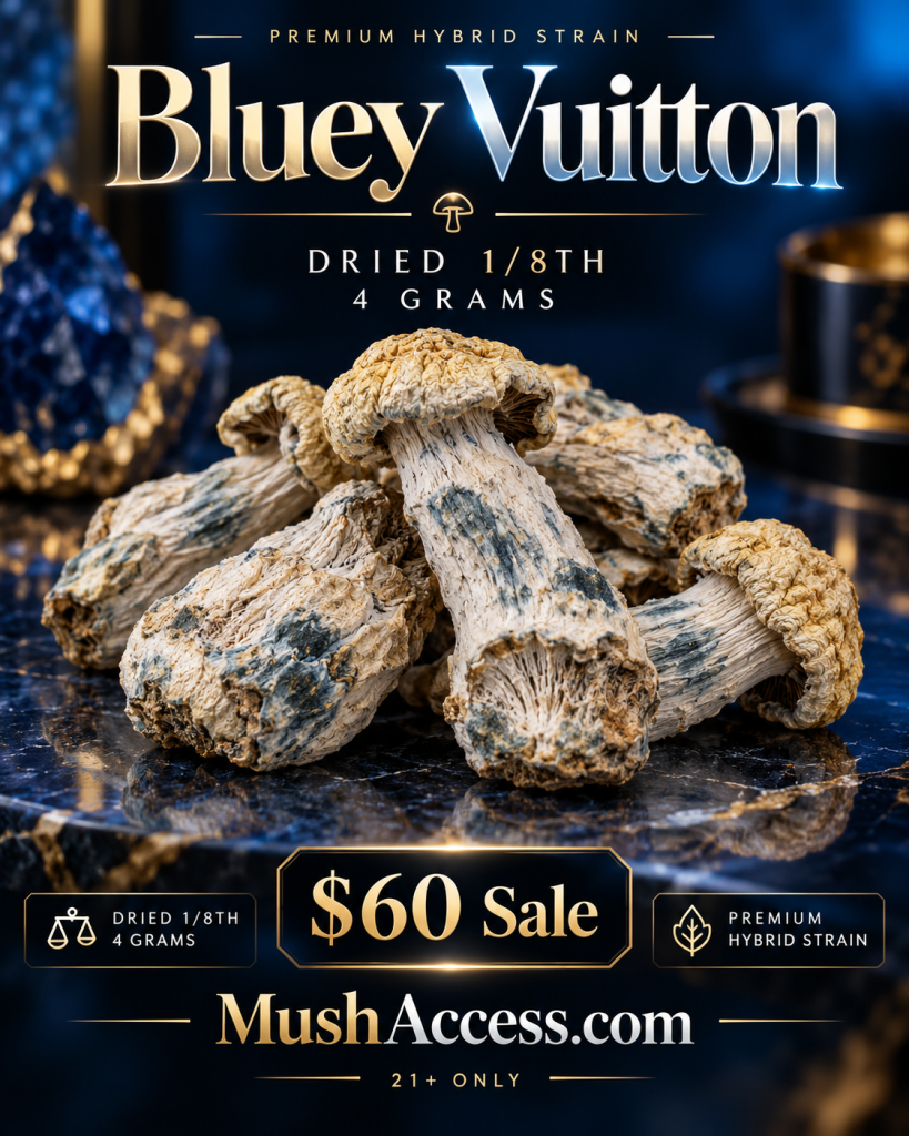 Dried Bluey Vuitton 1/8th (4 Grams)