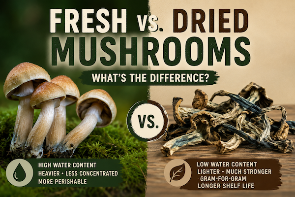 Fresh vs. Dried Mushrooms: What’s the Difference?
