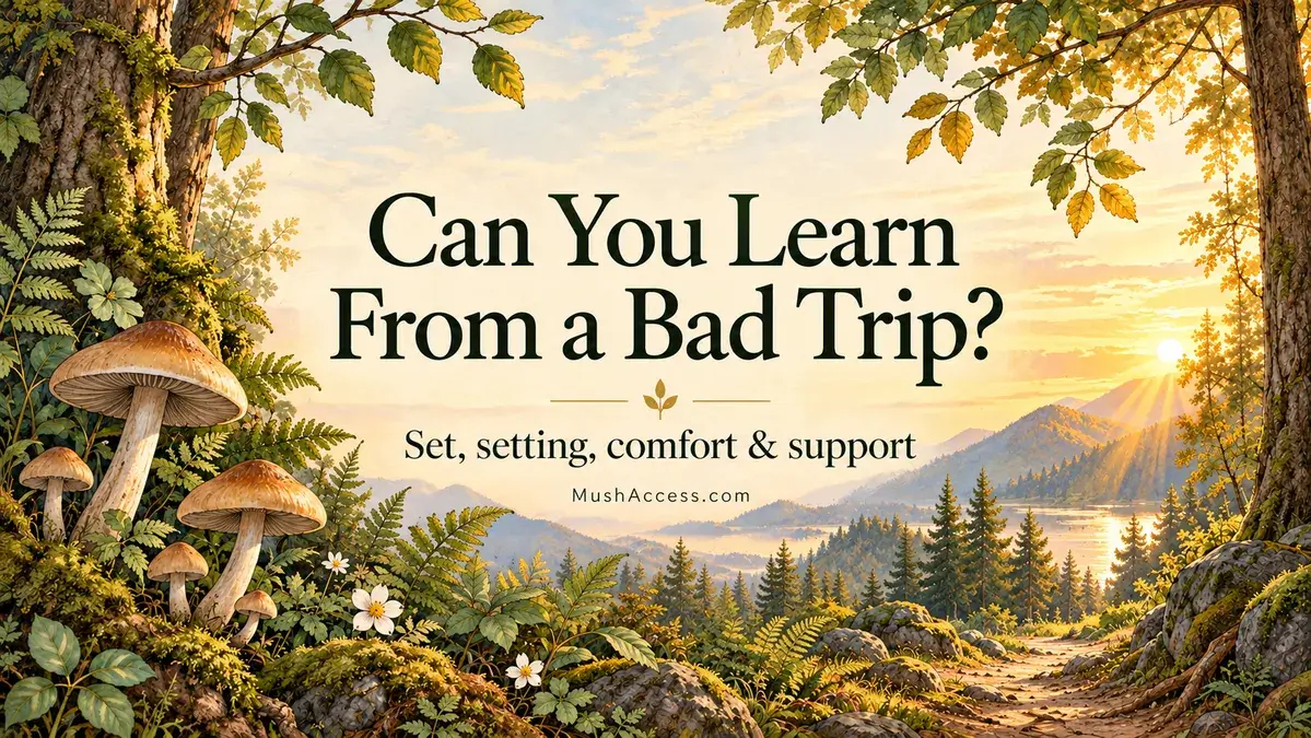 Can You Learn From a Bad Trip? A Thoughtful Look at Difficult Psilocybin Experiences